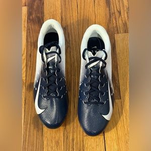 Mens Nike Vapor Untouchable Speed 3 TD Football Sz 12.5 White Navy AO3034-107 AJ